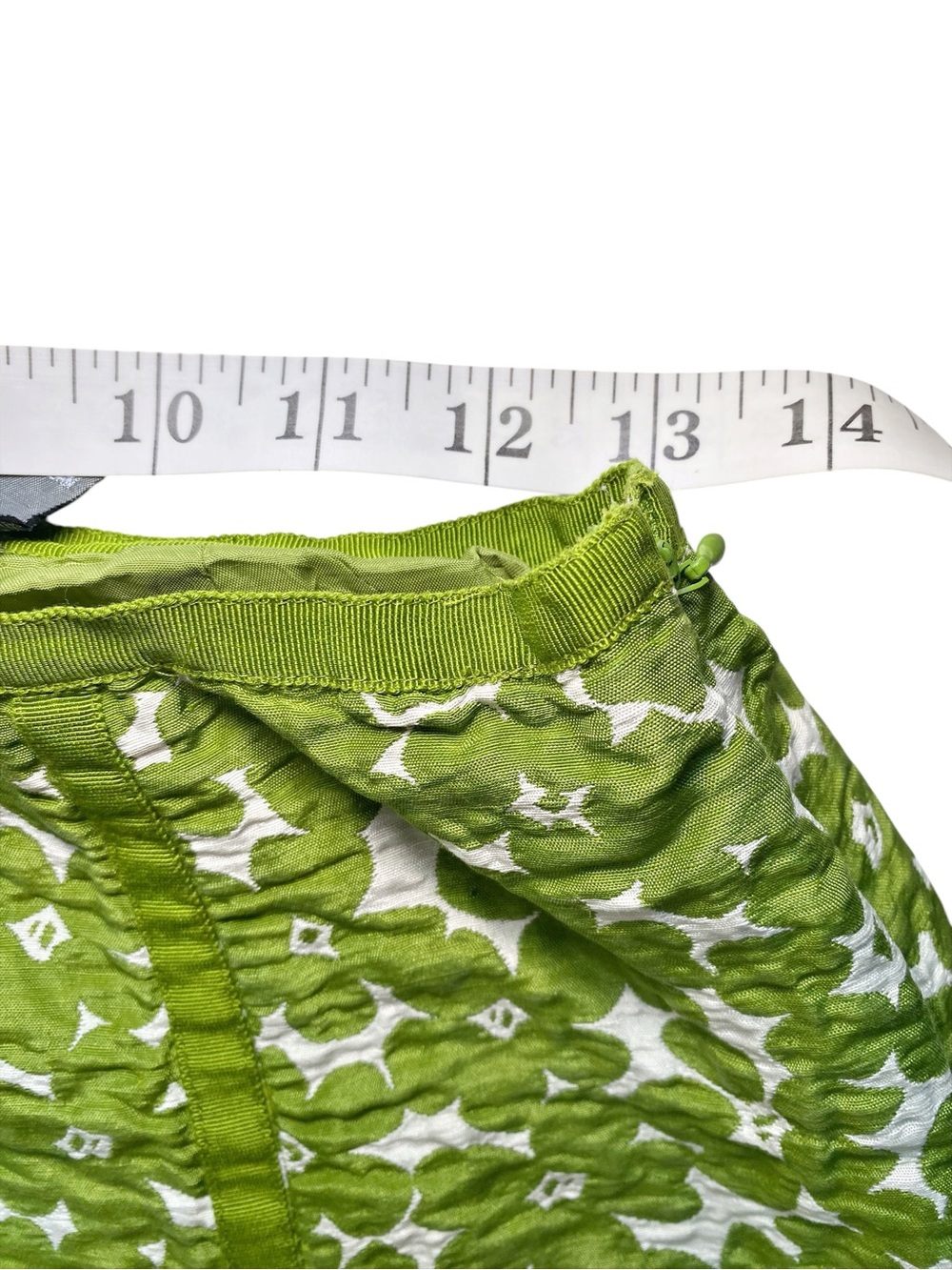 Kate Hill Vintage Silk Linen Blend Retro Floral Midi Skirt Y2K Boho - Picture 10 of 14